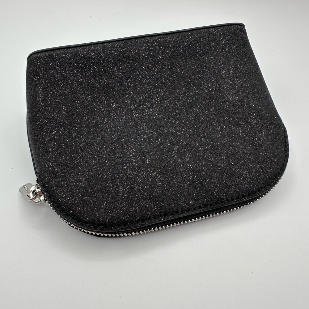 Michael Kors Black Glitter Cosmetic Bag - Picture 2 of 4